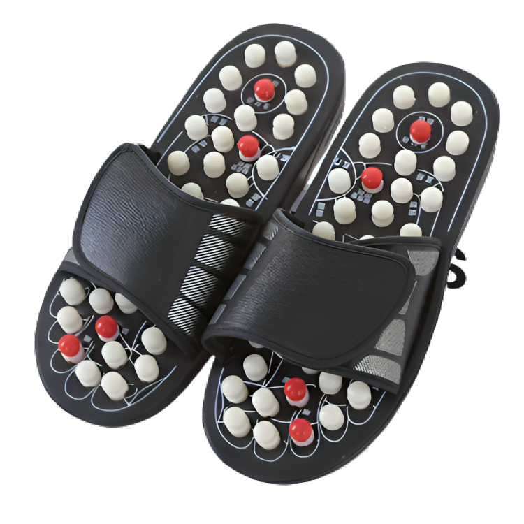 Spring Acupressure and Magnetic Therapy Slippers