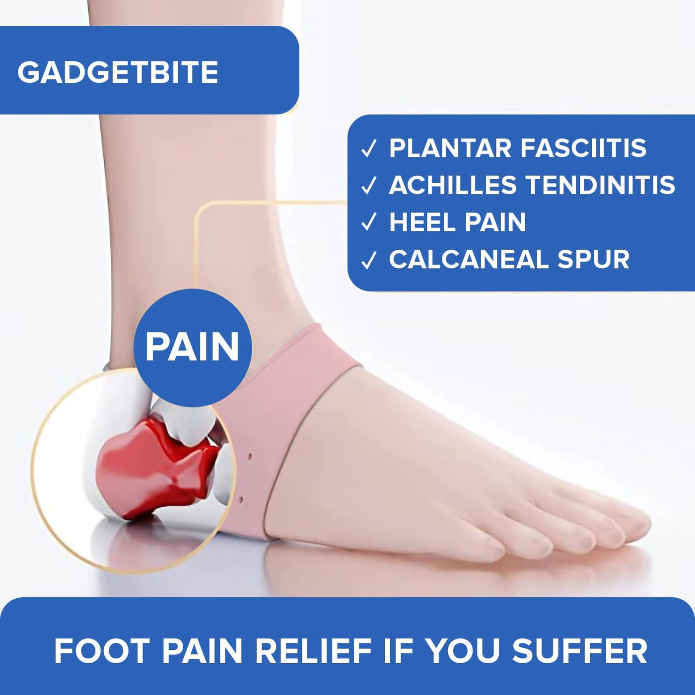 FlexGrips™ Soft Steps Heel Protectors