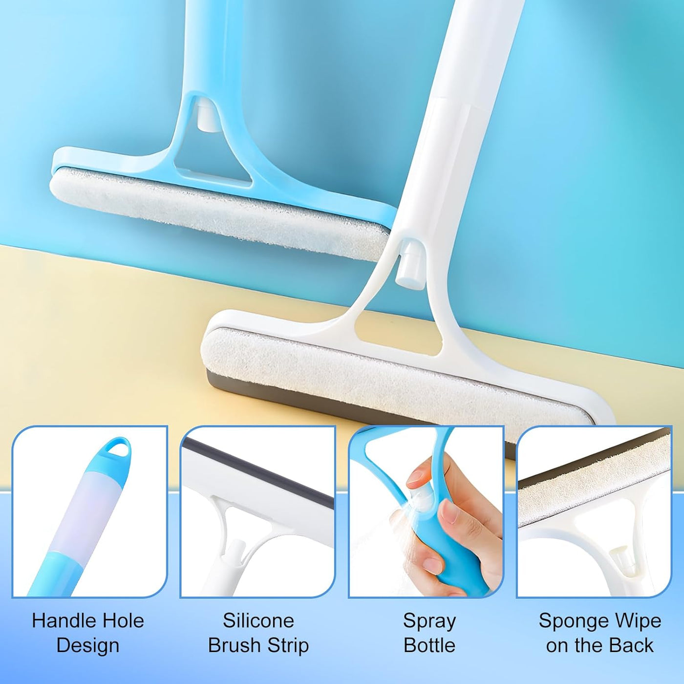 🌟 FlexGrips™ 3-in-1 Spray Wiper &amp; Squeeg
