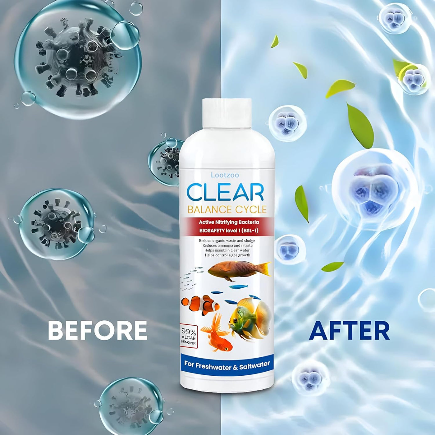 Fish Tank Water Purifier & Algae Remover ( BUY 1 GET 3 )