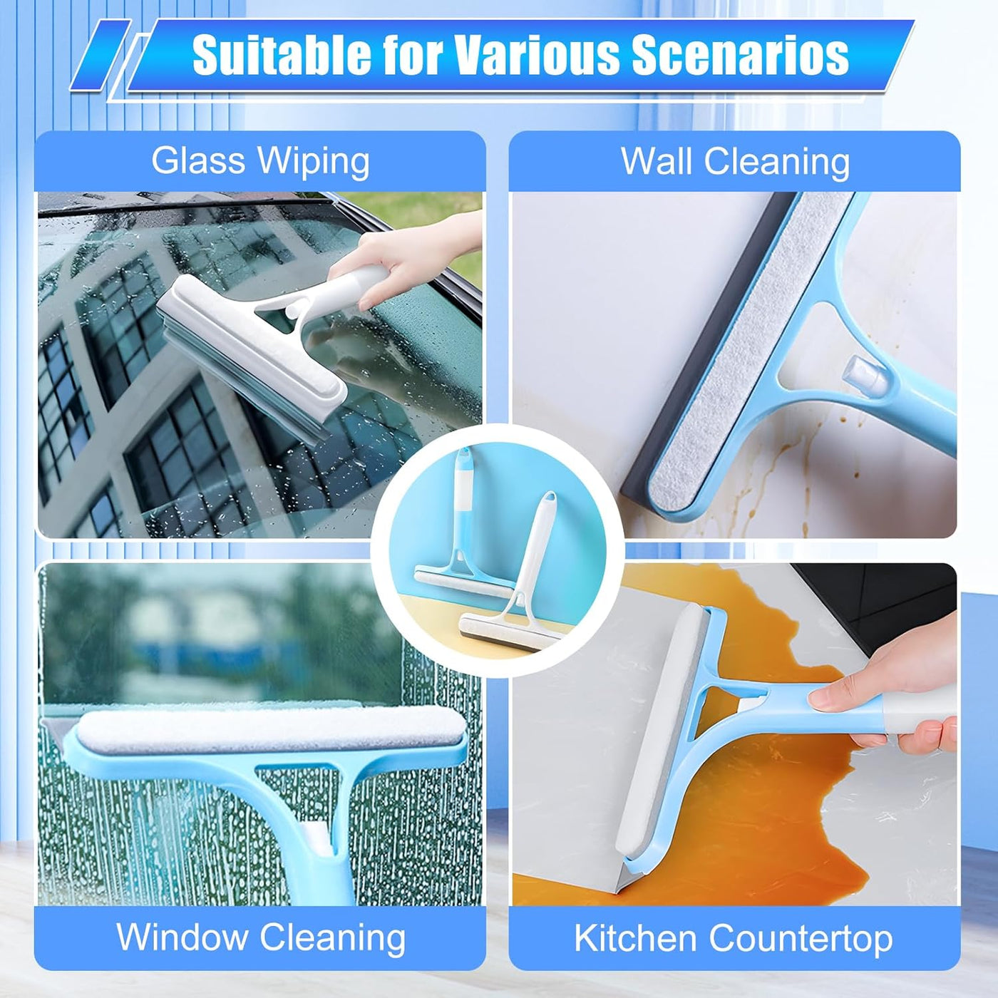 🌟 FlexGrips™ 3-in-1 Spray Wiper &amp; Squeeg